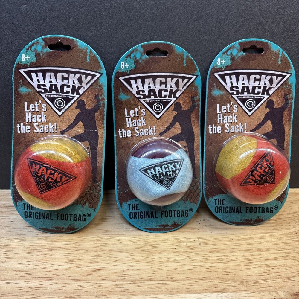 Hacky Sack Original Footbag Play Monster - New 1 Count Color May Vary In Hand